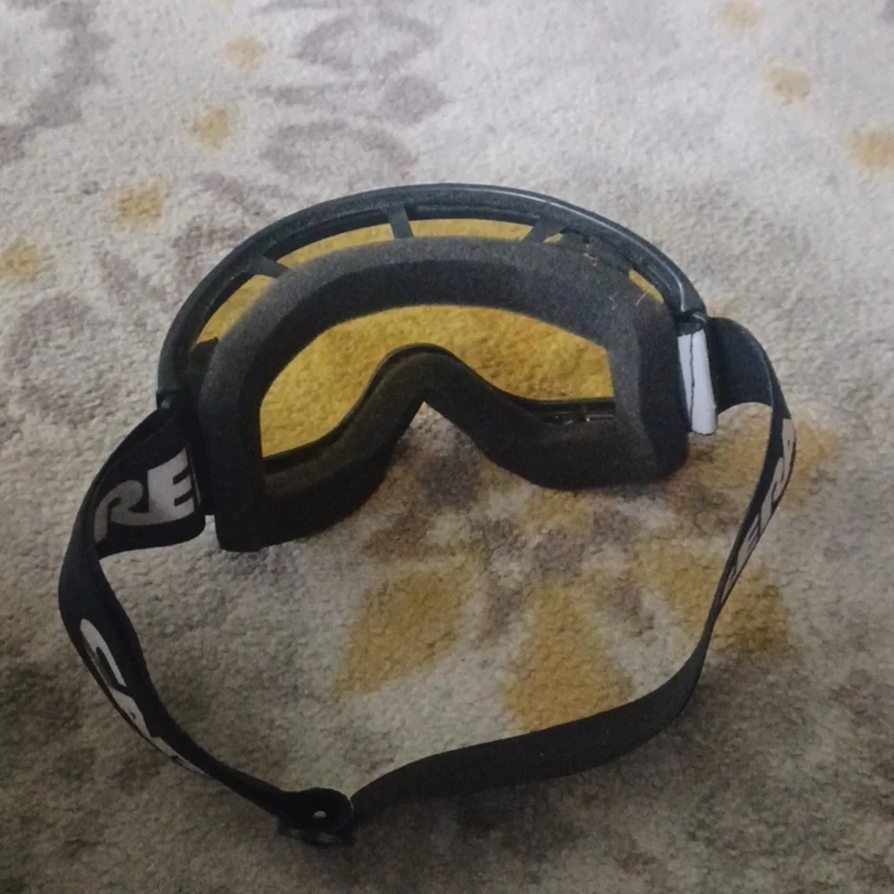 Carrera Black and Yellow Used Ski Glasses